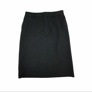 Banana Republic Black Pencil Skirt, Size 2